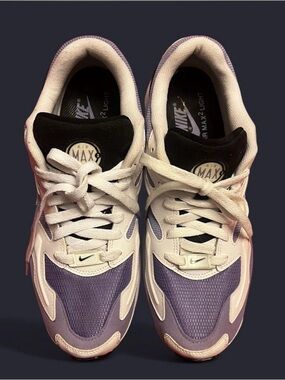 Nike Women’s Air Max 2 Sneakers — White & purple